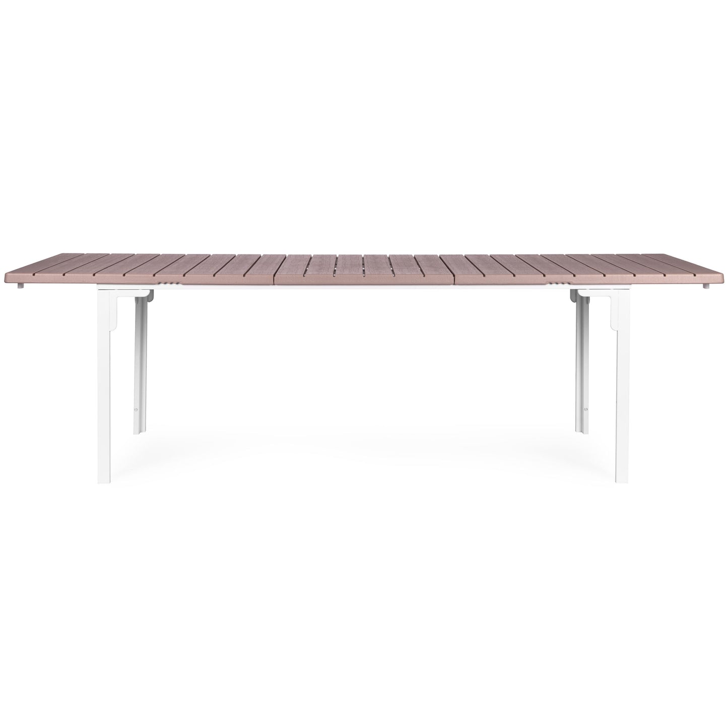 Extendable Garden Table for 12, 180–240 cm, Steel & HDPE