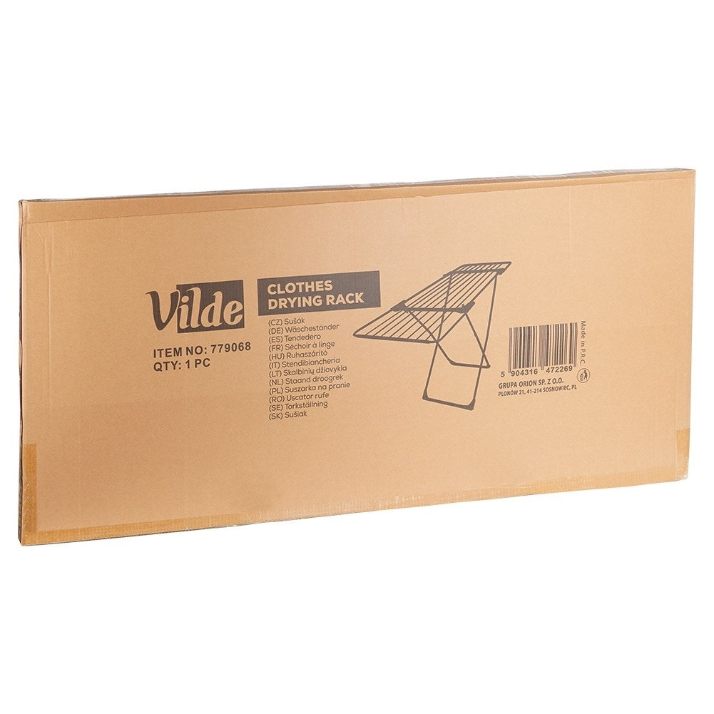 Extendable drying rack for indoor and outdoor use