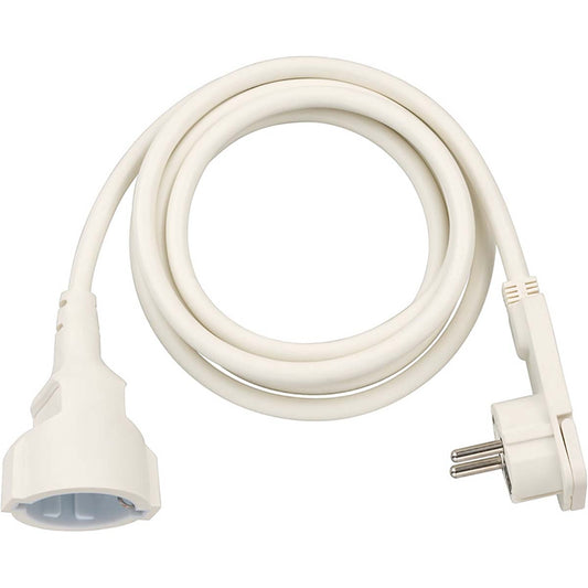 Extension cable 2 m H05VV-F 3G1.5 IP20 White