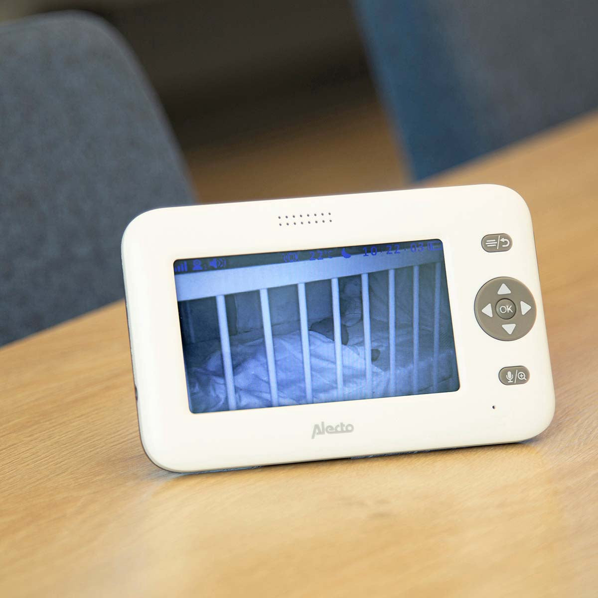 Extra Baby Monitor Camera for DVM-140, White, Interference-Free