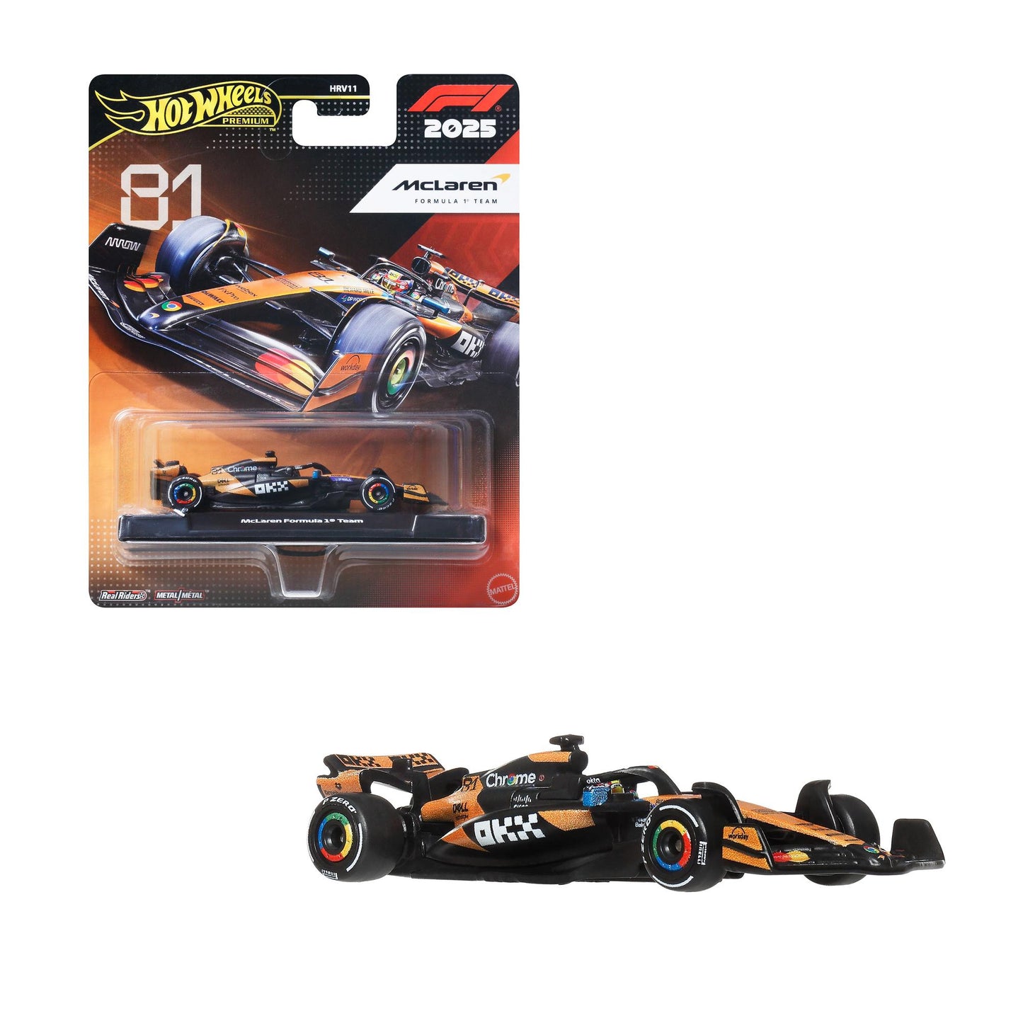 F1 Race Car Die-Cast Model, 1:64 Scale, Collectible