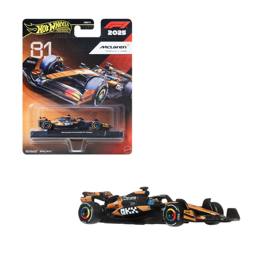 F1 Race Car Die-Cast Model, 1:64 Scale, Collectible