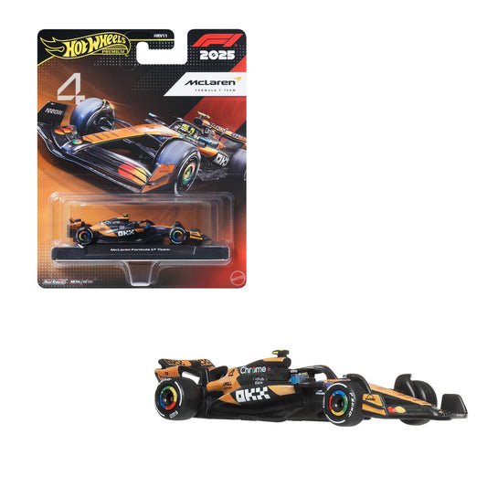 F1 Race Die-Cast Car, 1:64 Scale Metal Model