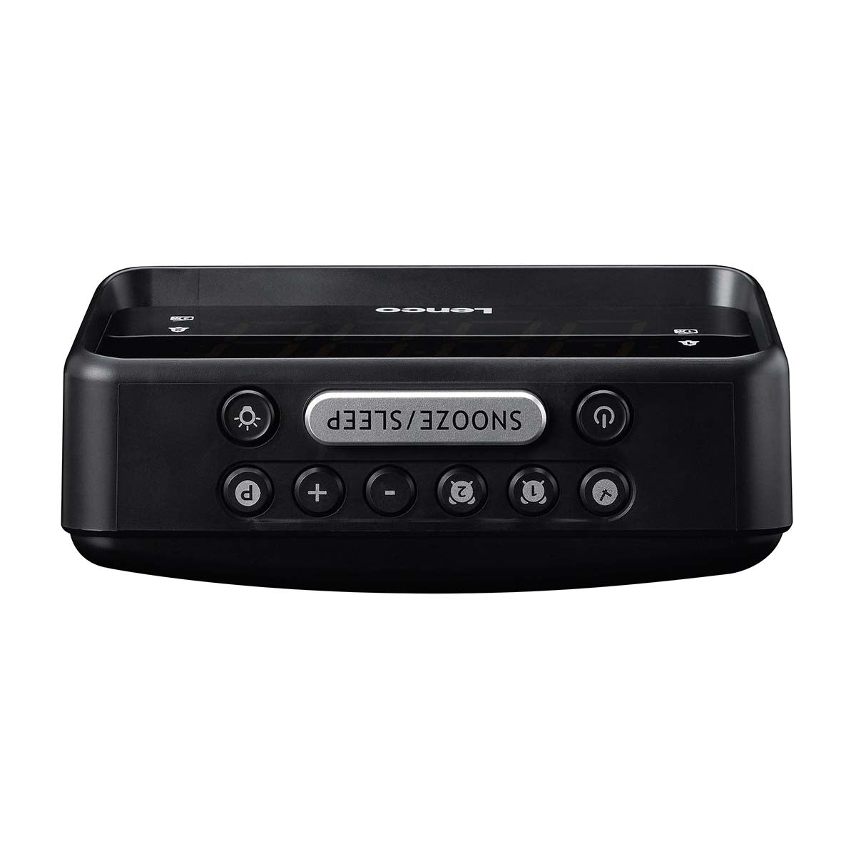 FM Clock Radio with LED Display, Night Light, USB Port