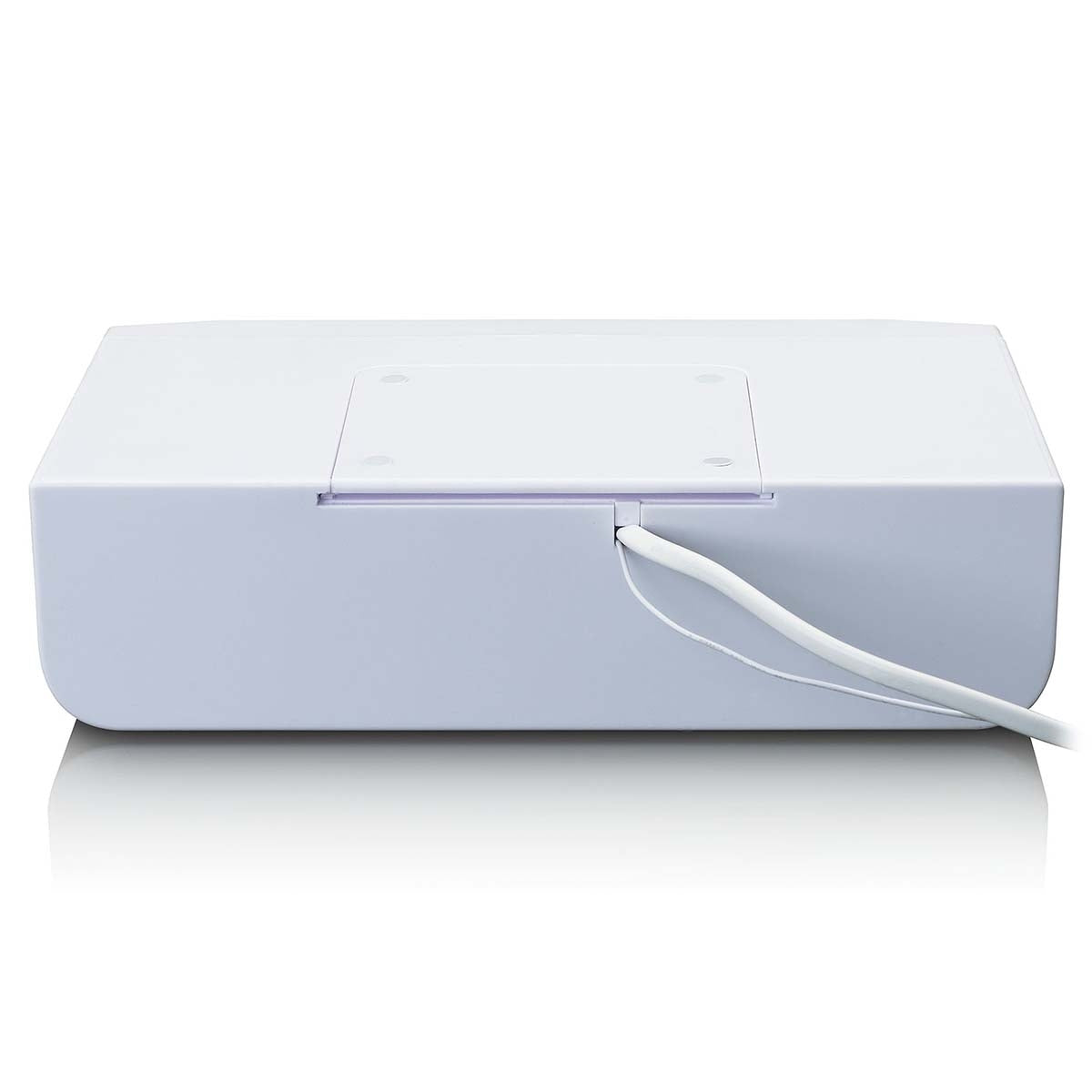 FM Kitchen Radio with Bluetooth® LED Lighting and Timer White