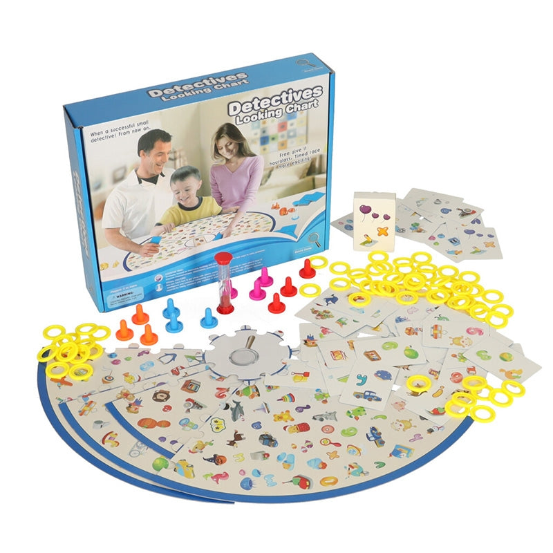 Family game seekers find the picture