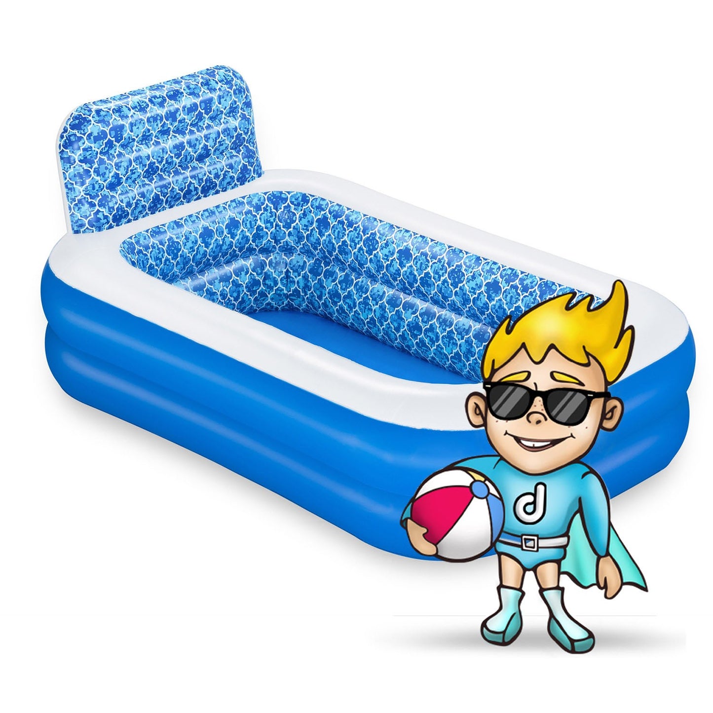 Family inflatable pool 229 x 152 x 96 cm Bestway 54451