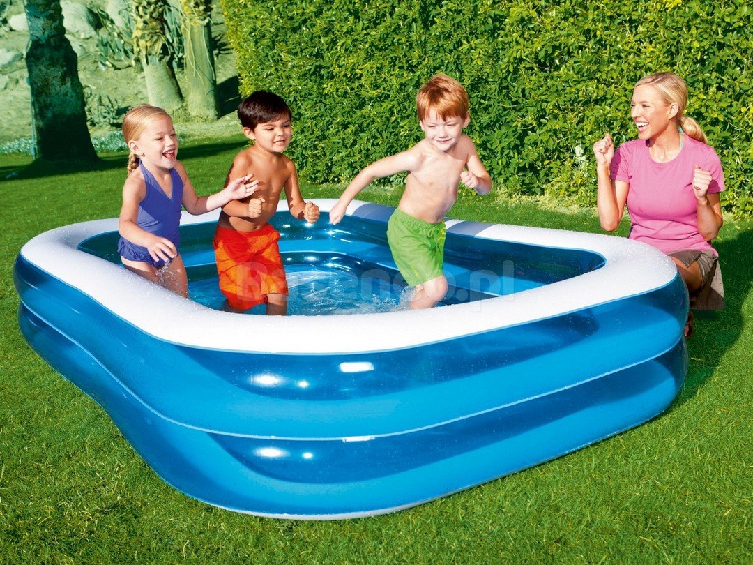 Family inflatable pool 262 x 175 x 51 cm Bestway 54006 + cover