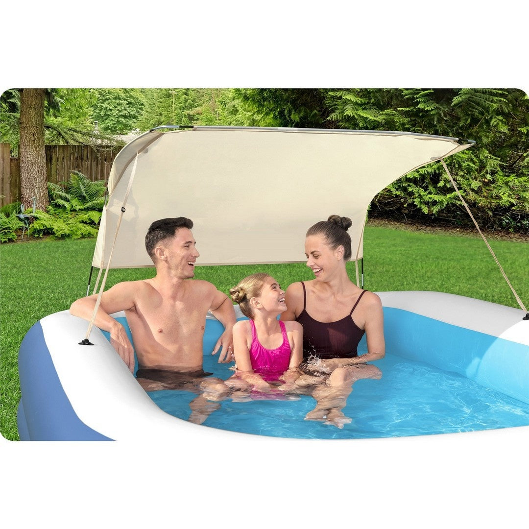 Family inflatable pool with roof 254 x 174 x 140 cm Bestway 54449