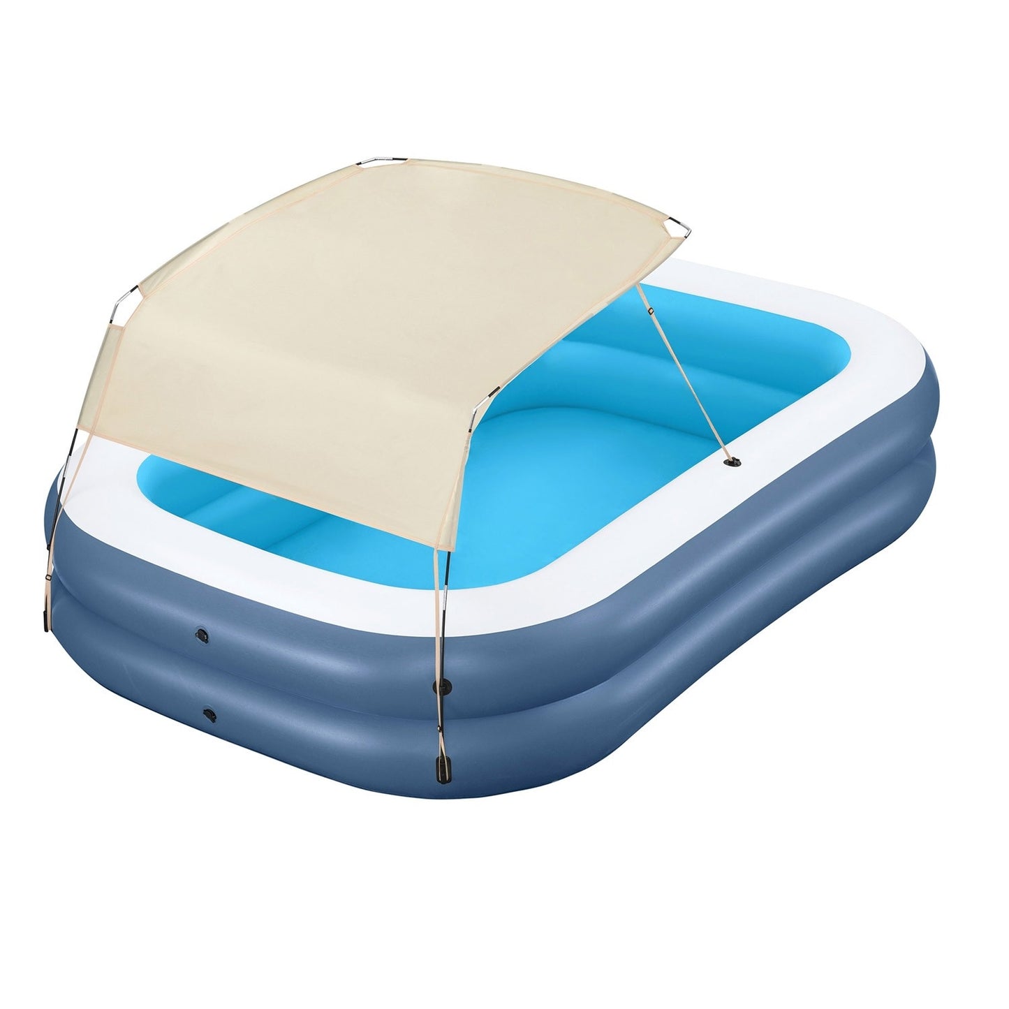 Family inflatable pool with roof 254 x 174 x 140 cm Bestway 54449