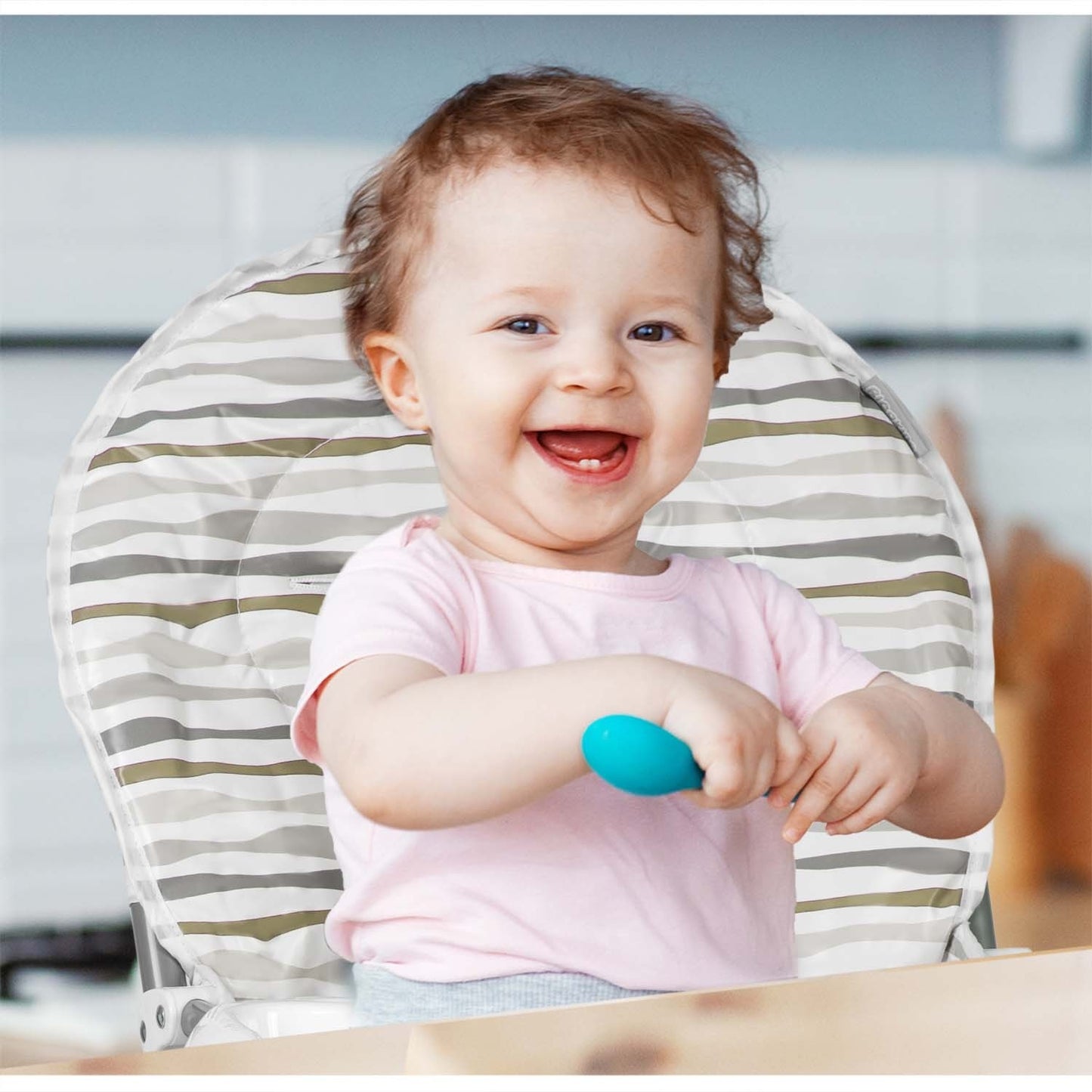 Fando 7068 striped high chair