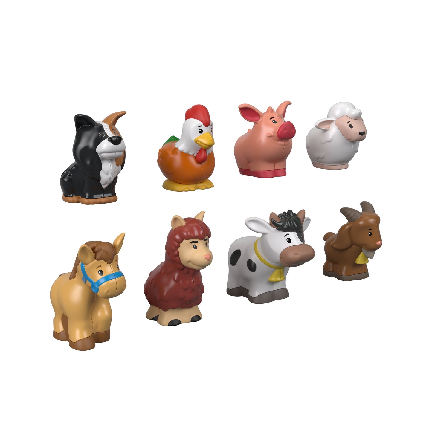 Farm Animal Figures Set for Little People Play