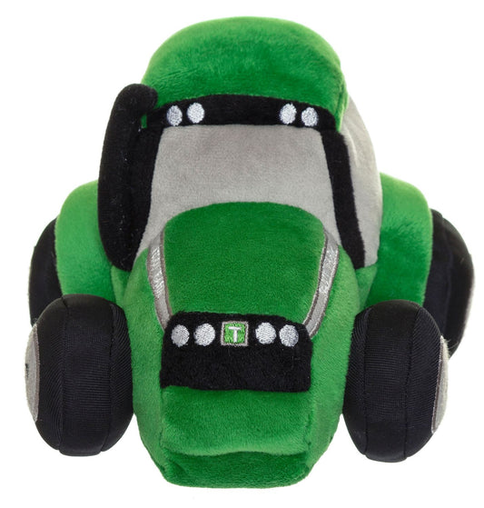 Teddy Farm Tractor Plush Toy, Recycled Material, 18cm