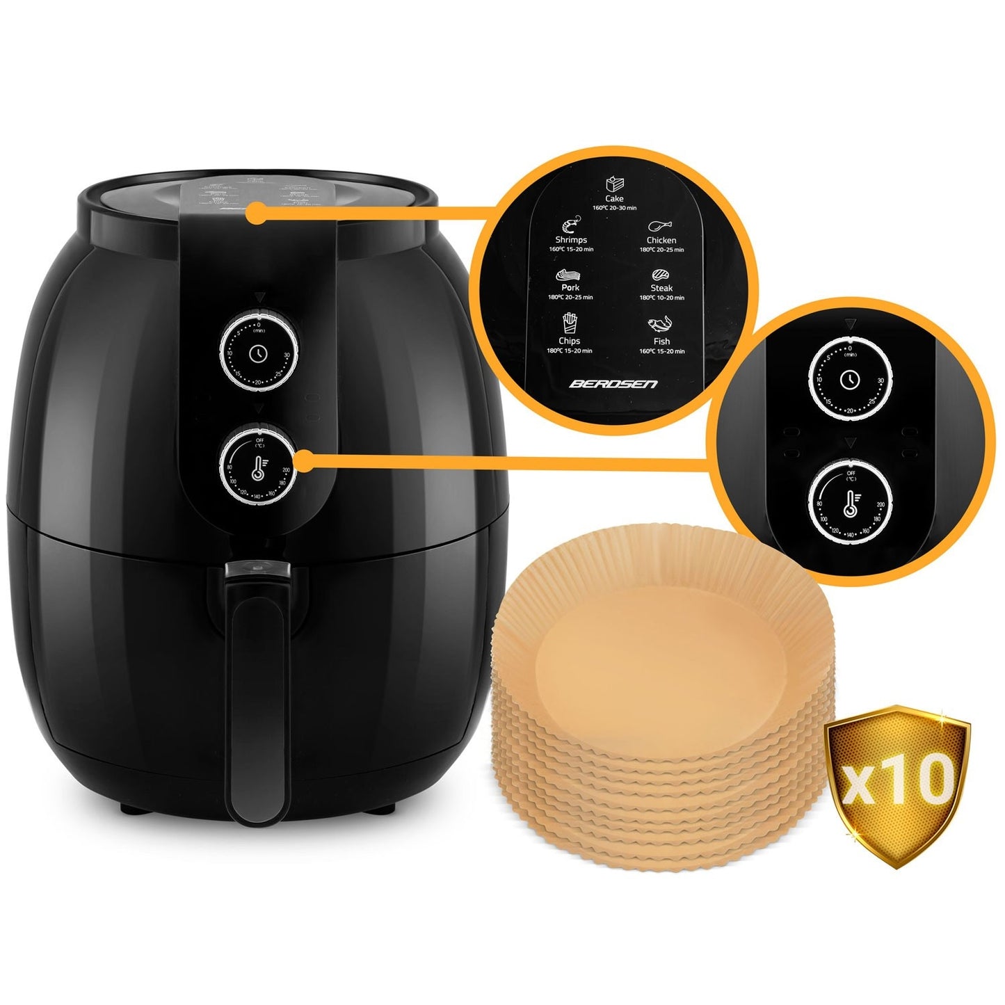 Fat-free Airfryer BD-650