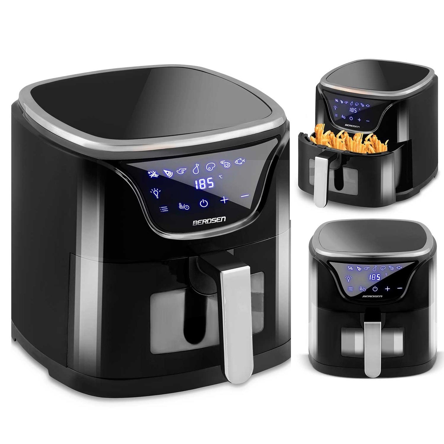 Air Fryer 5L, Touchscreen, 1500W, 7 Programs
