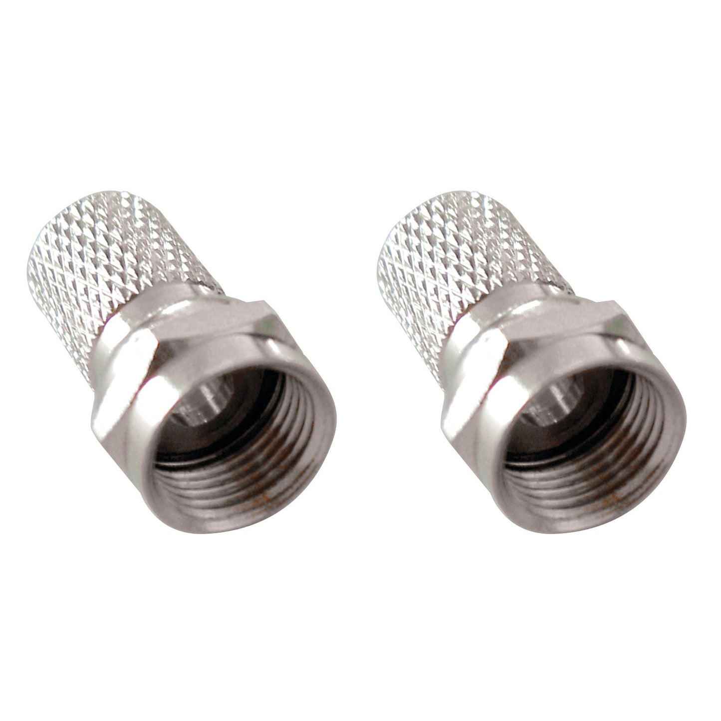 F connector weatherproof RG6 Male Silver