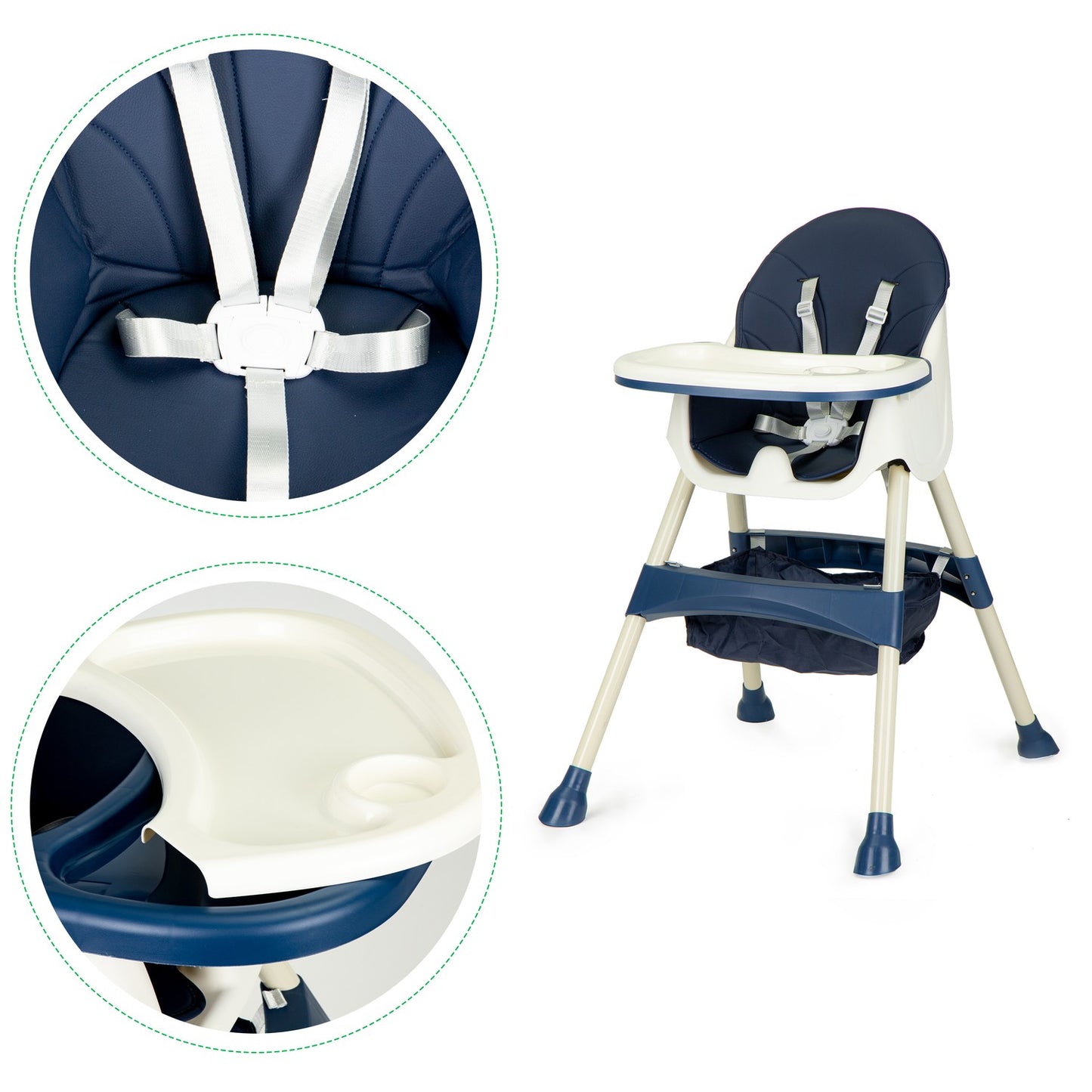 Feeding chair 2in1 ECOTOYS