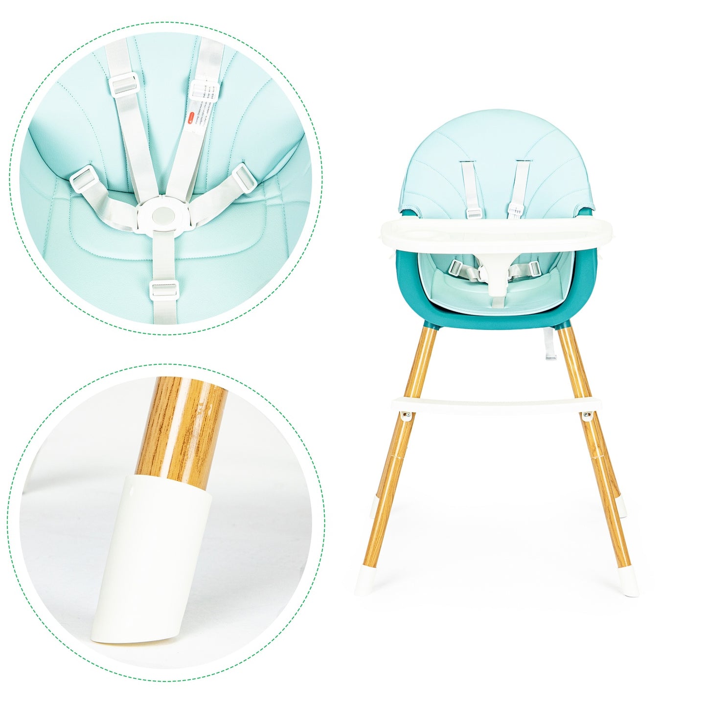 Feeding chair 2in1 ECOTOYS