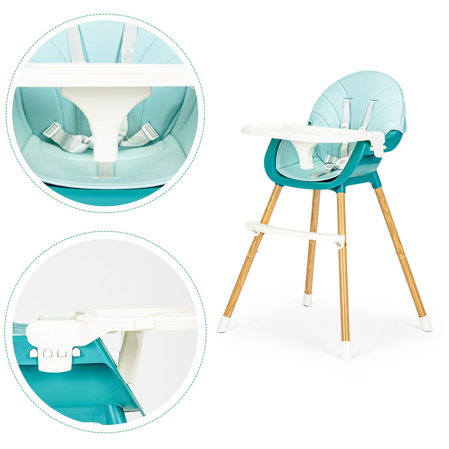 Feeding chair 2in1 ECOTOYS