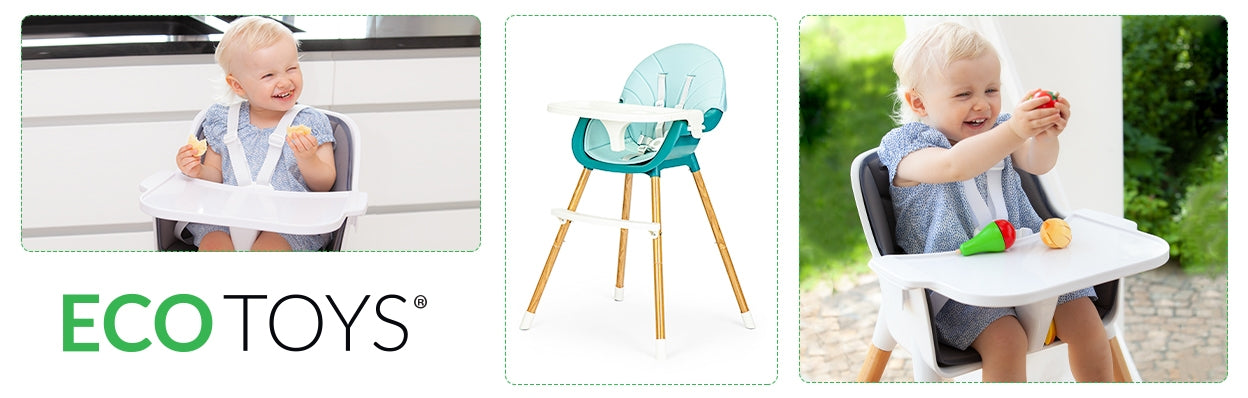 Feeding chair 2in1 ECOTOYS