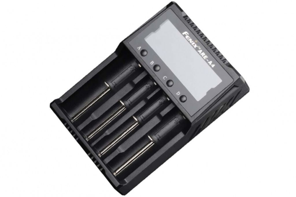 Fenix charger for li-ion 10440 / 14500 / 16340 / 18650 / 21700 / 26650 / (NIMH AA/AAA/C)