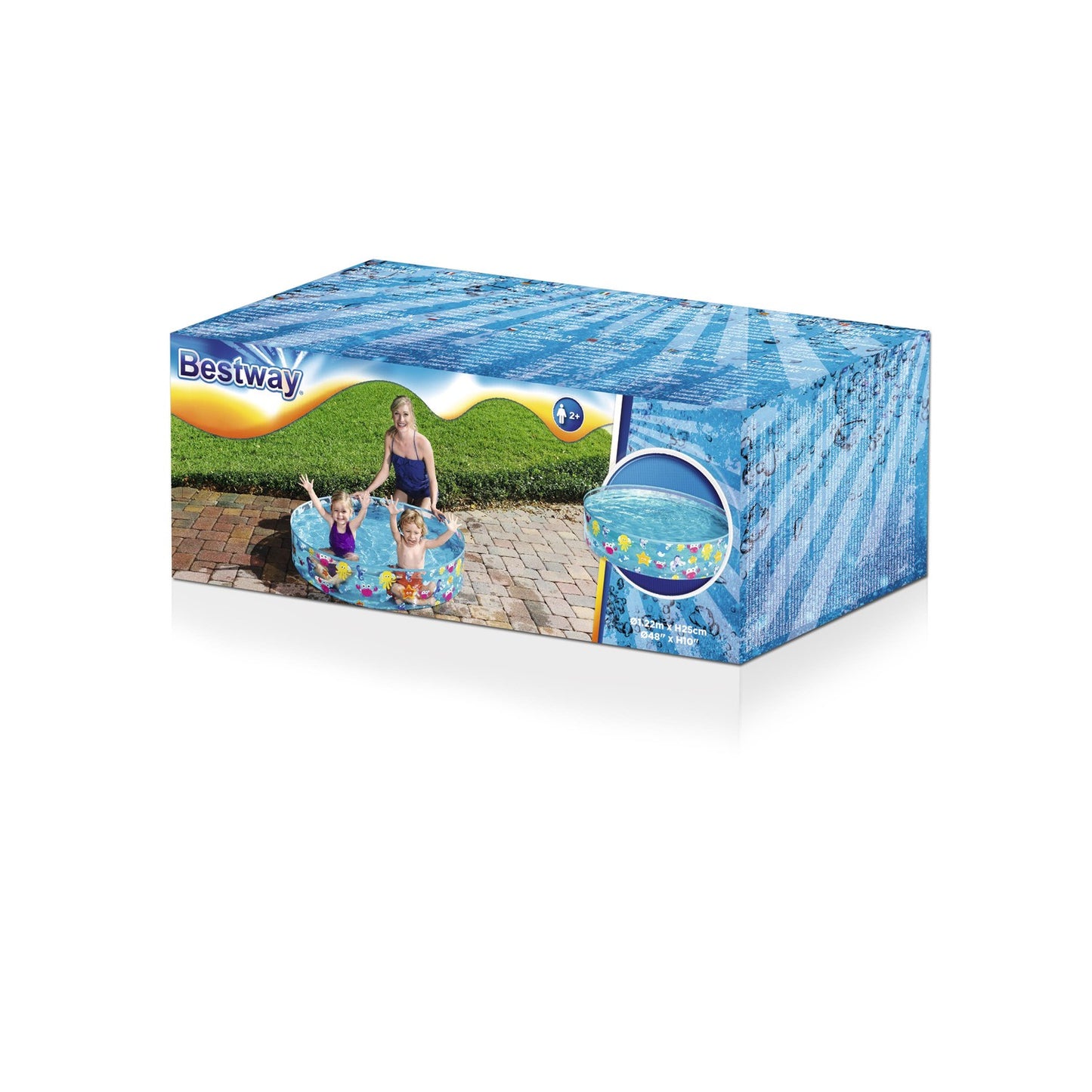 Fill 'N Fun Sparkling Sea Pool 122 X 25 Cm