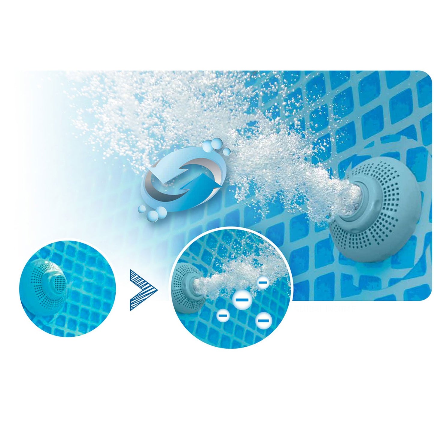Filter pump for garden swimming pools 1250 l/h INTEX 26602
