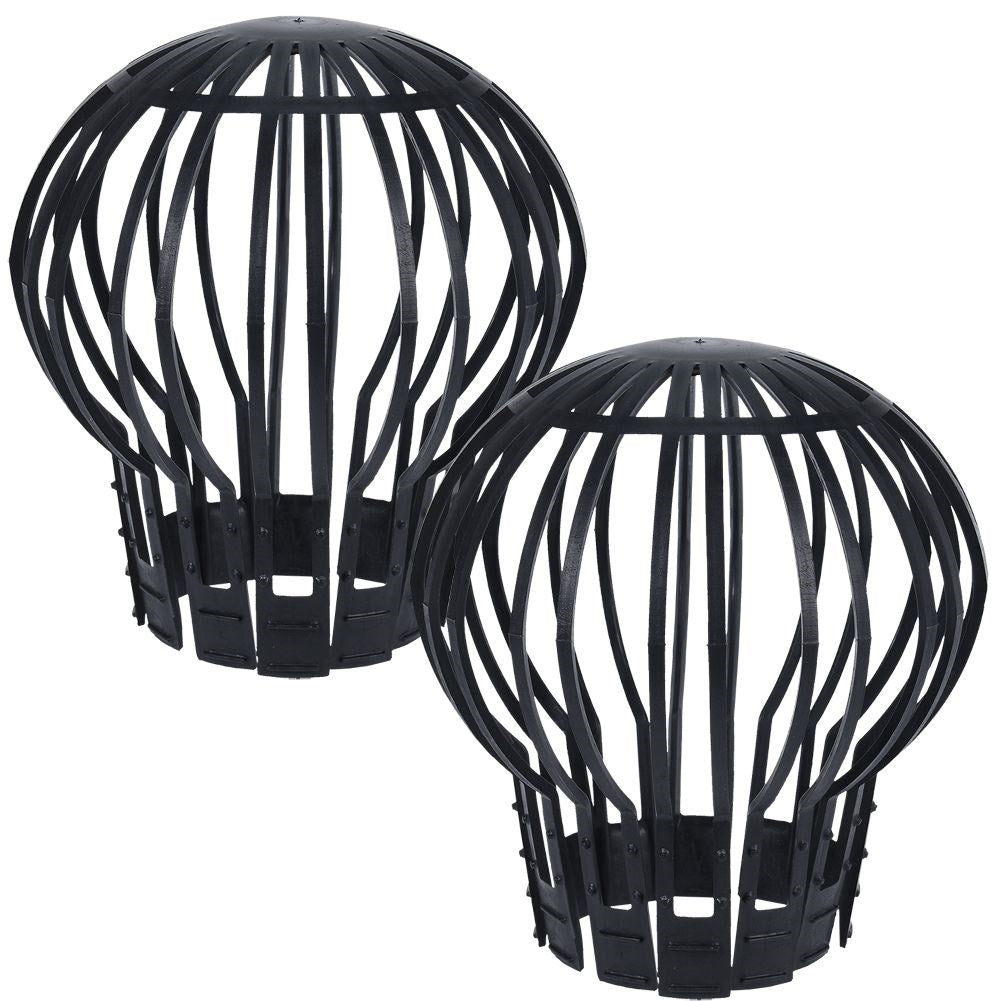 Filter set for gutters - Protects downspouts from dirt