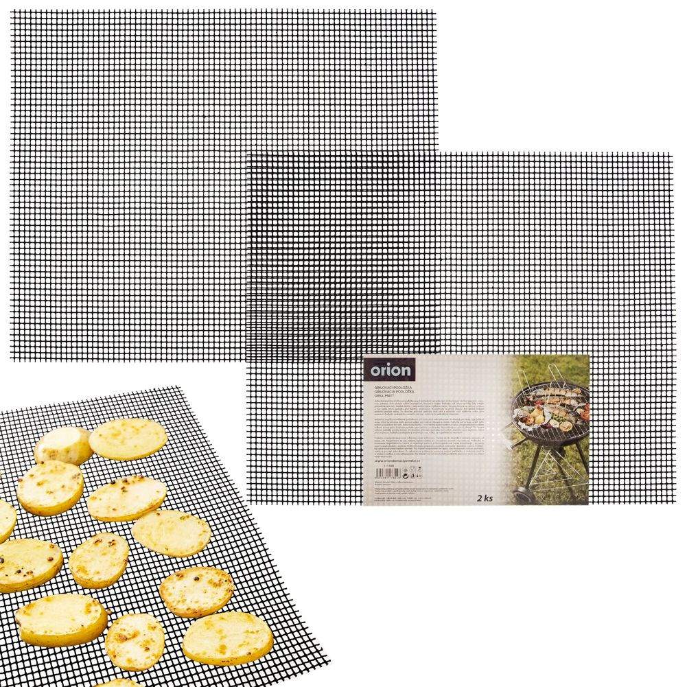 Fine Mesh Grill Mat for Meat, Vegetables & Baking