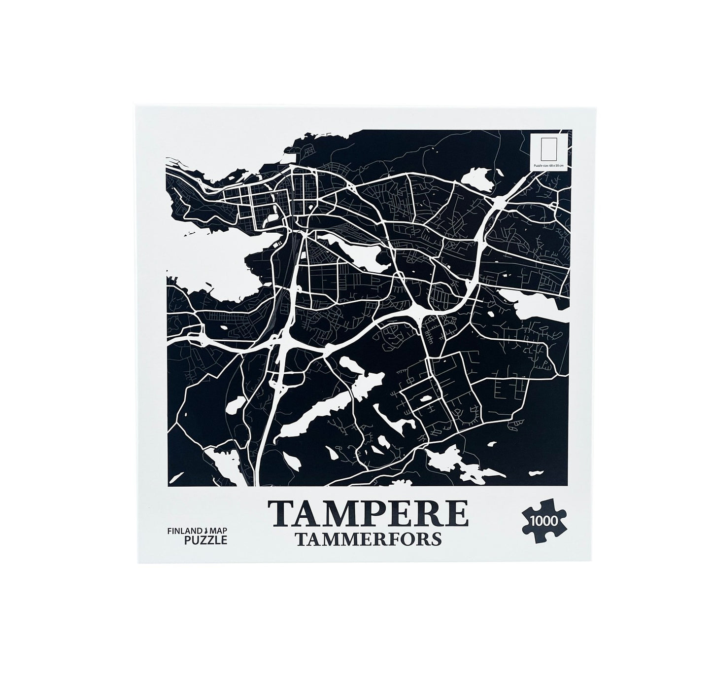 Finland Map Puzzle, 1000 Pieces