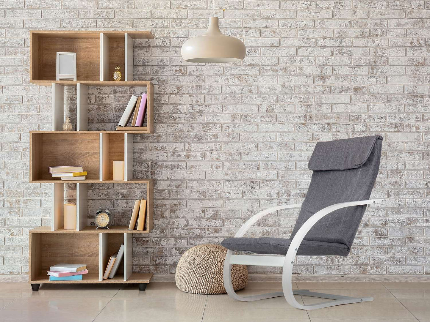 Finnish rocking armchair, daybed and lounger for the living room