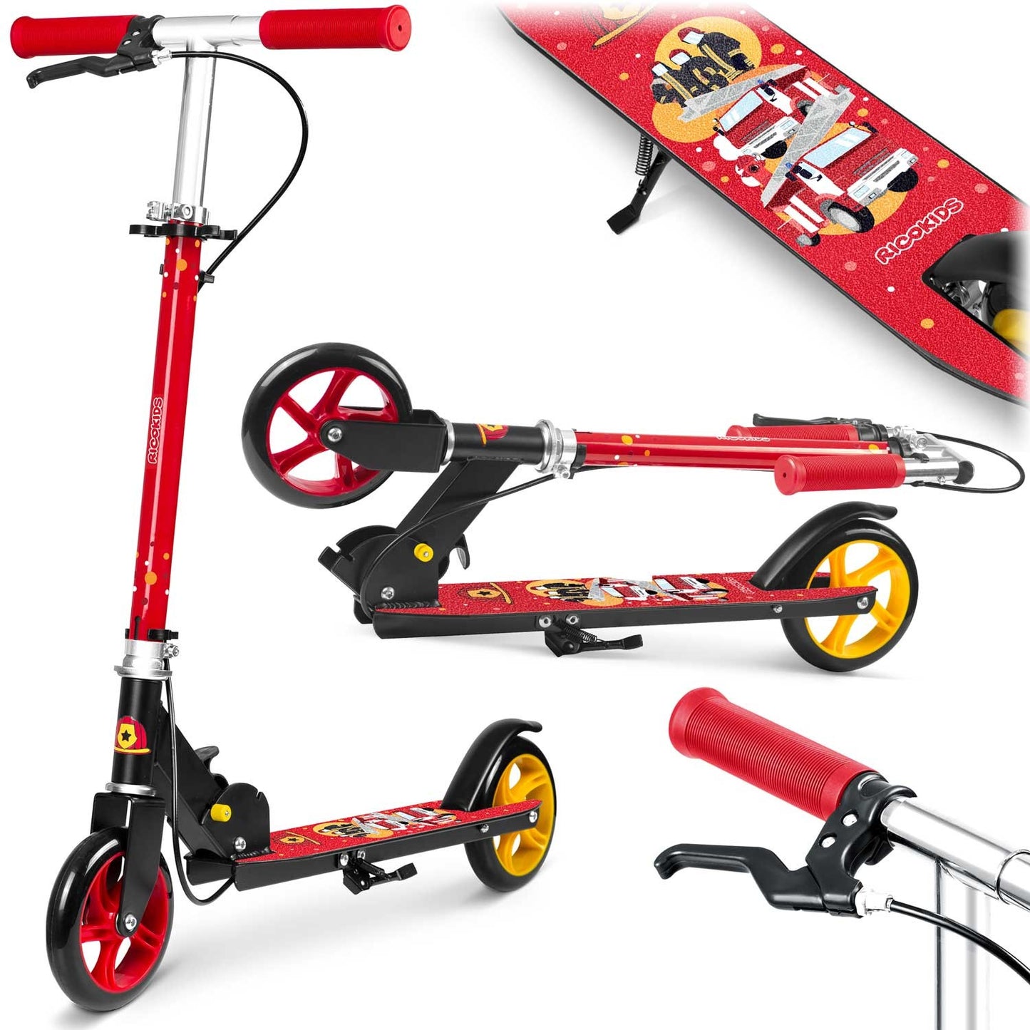 Fire brigade scooter Kodi from Ricokids