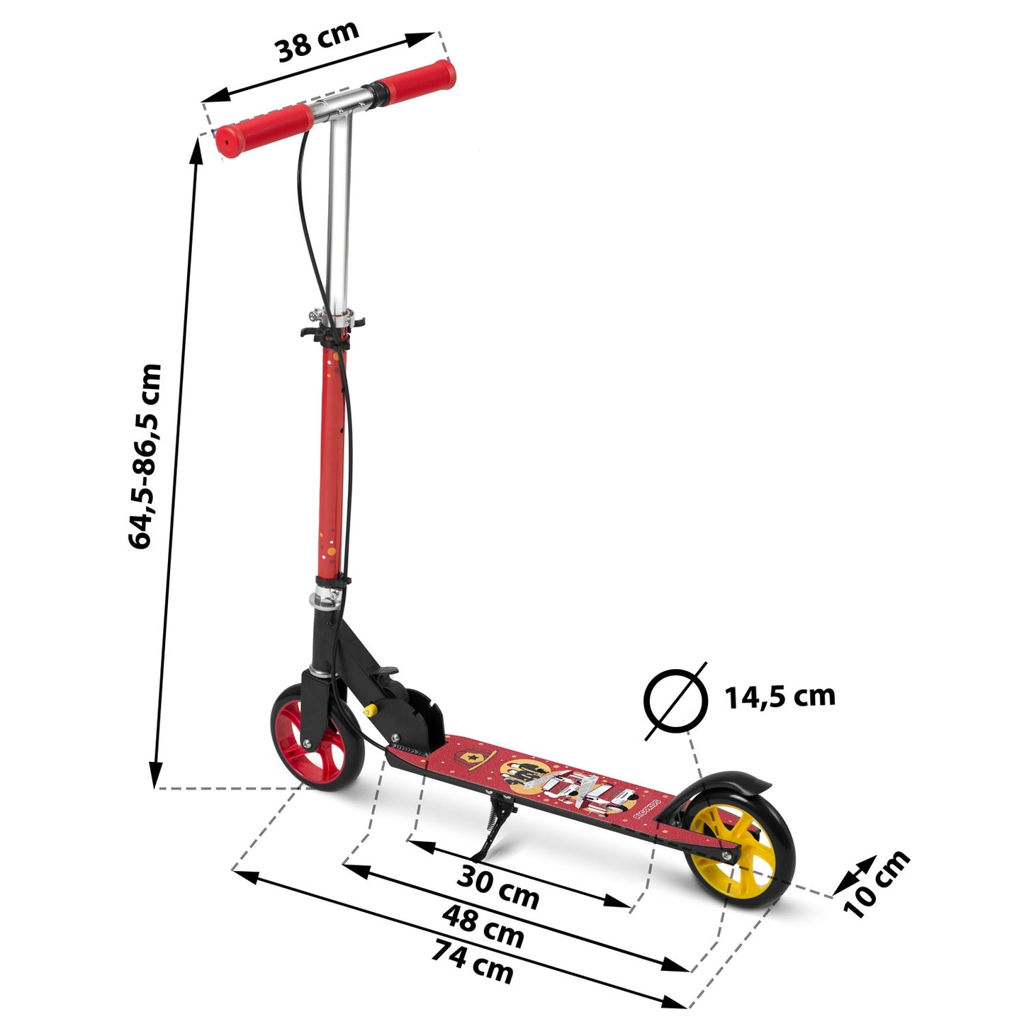 Fire brigade scooter Kodi from Ricokids