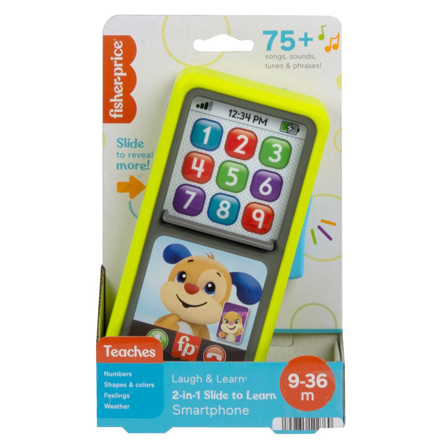 Fisher-Price 2In1 Slide To Learn Smartphone Nordic