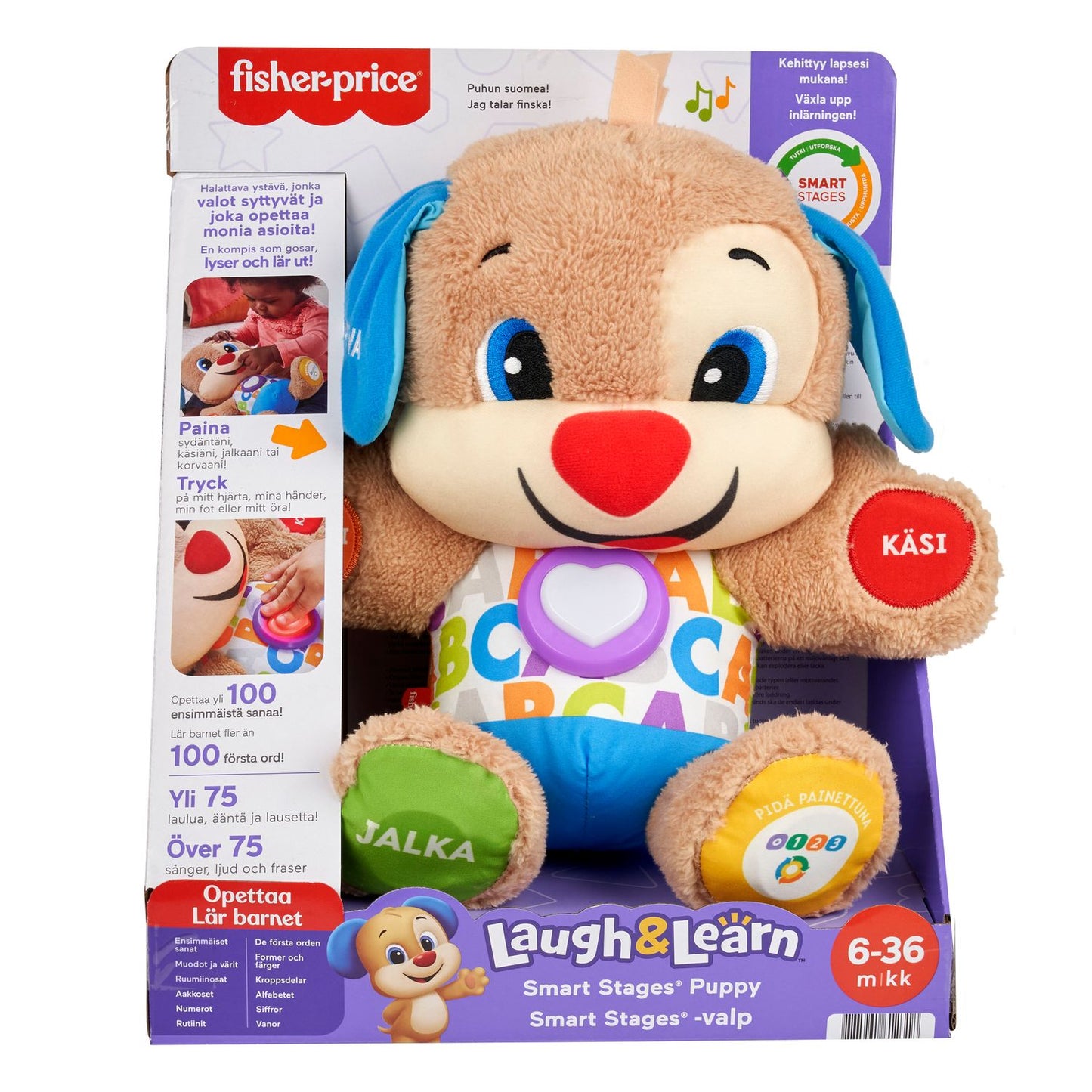 Fisher-Price Laugh & Learn Puppy Finnish