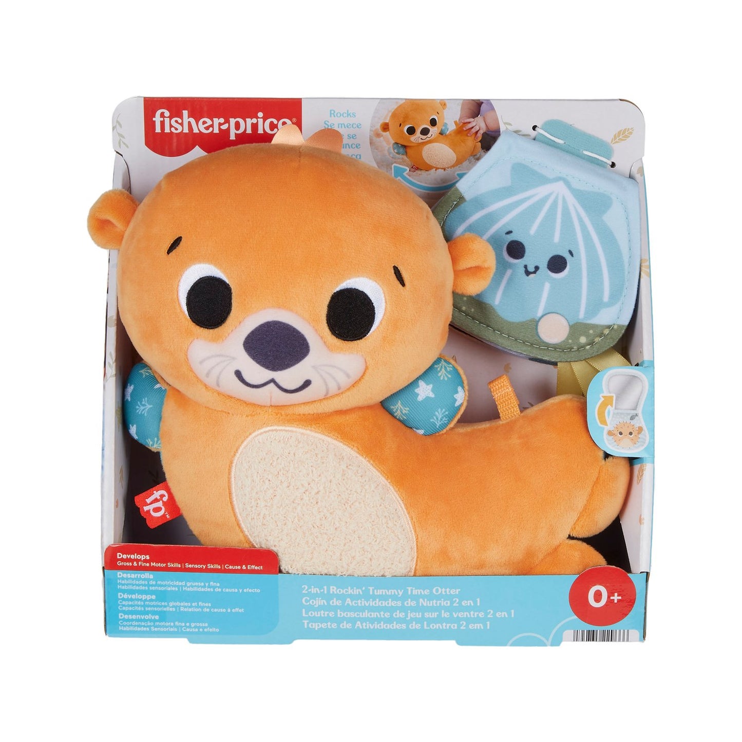 Fisher-Price Sensimals Activity Plush Otter
