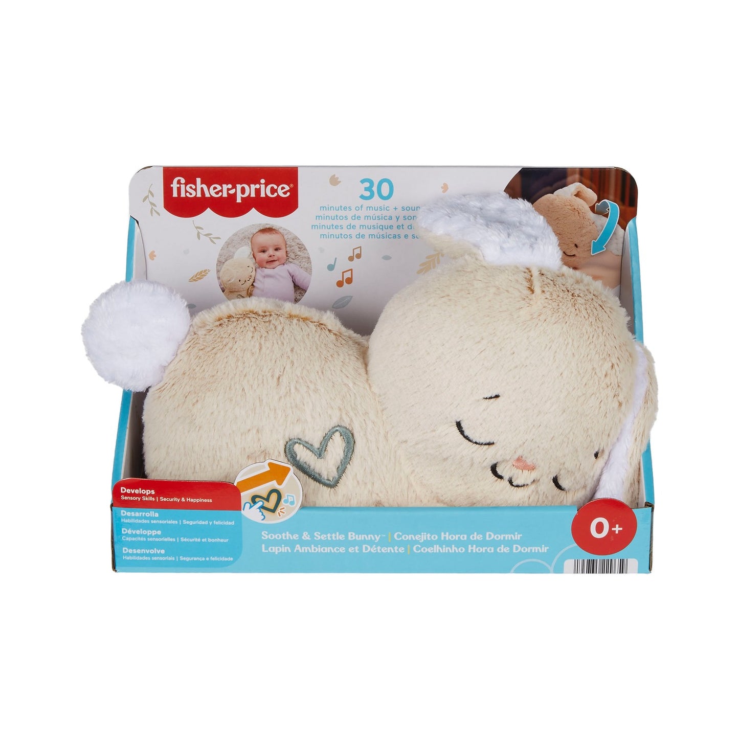 Fisher-Price Sensimals Soothing Plush Bunny