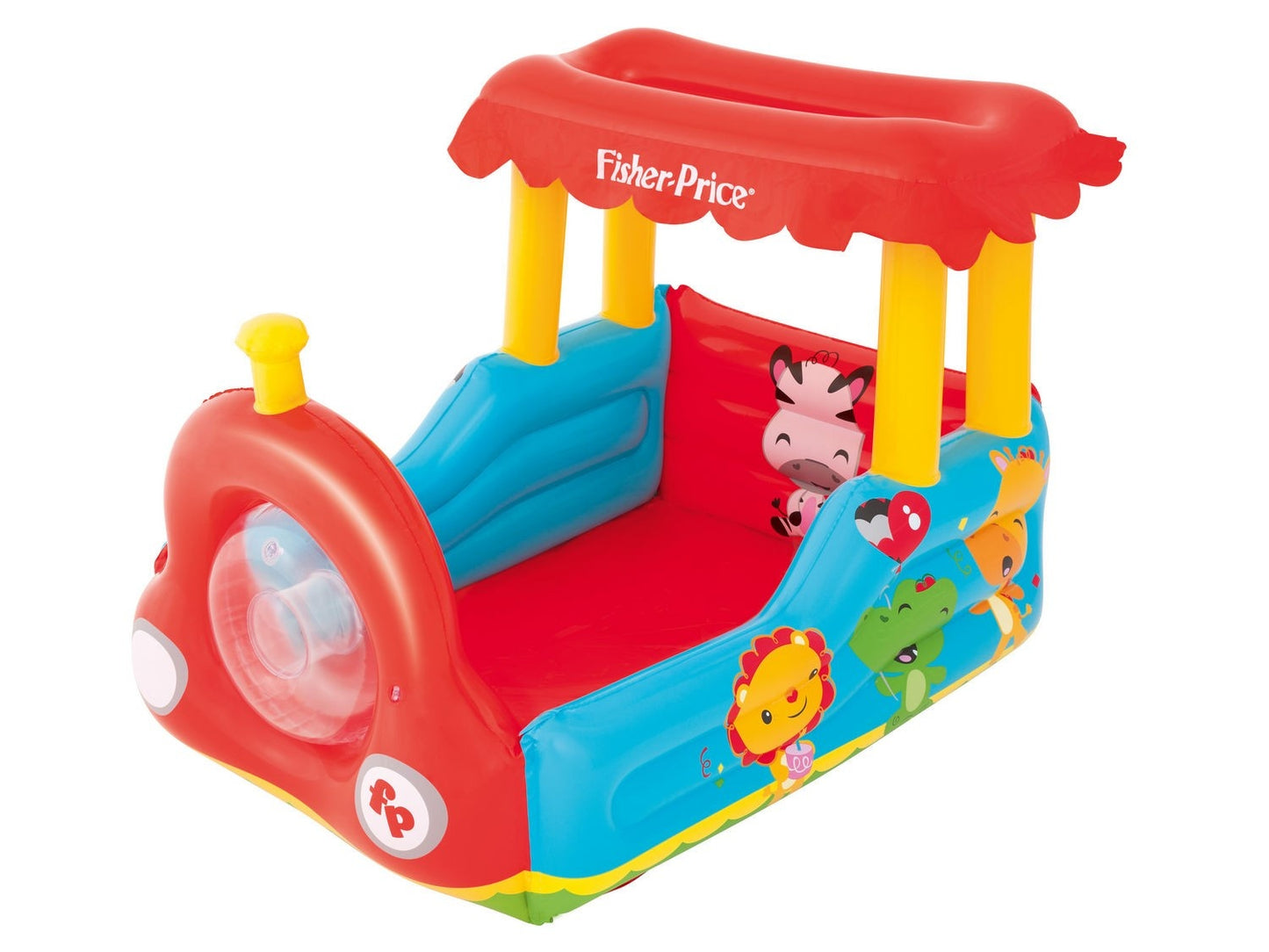Fisher Price children's inflatable train 132 x 94 x 89 cm Bestway 93503