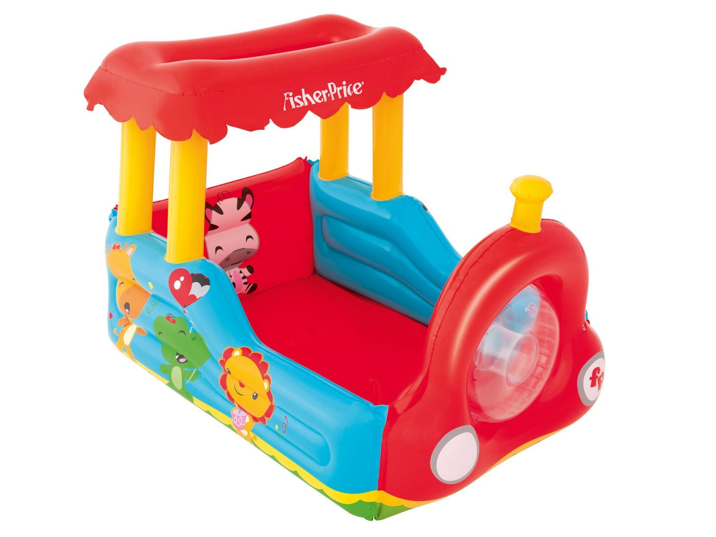 Fisher Price children's inflatable train 132 x 94 x 89 cm Bestway 93503