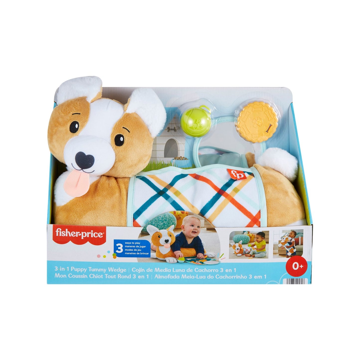Fisher-Pricep 3-In-1 Puppy Tummy Wedge