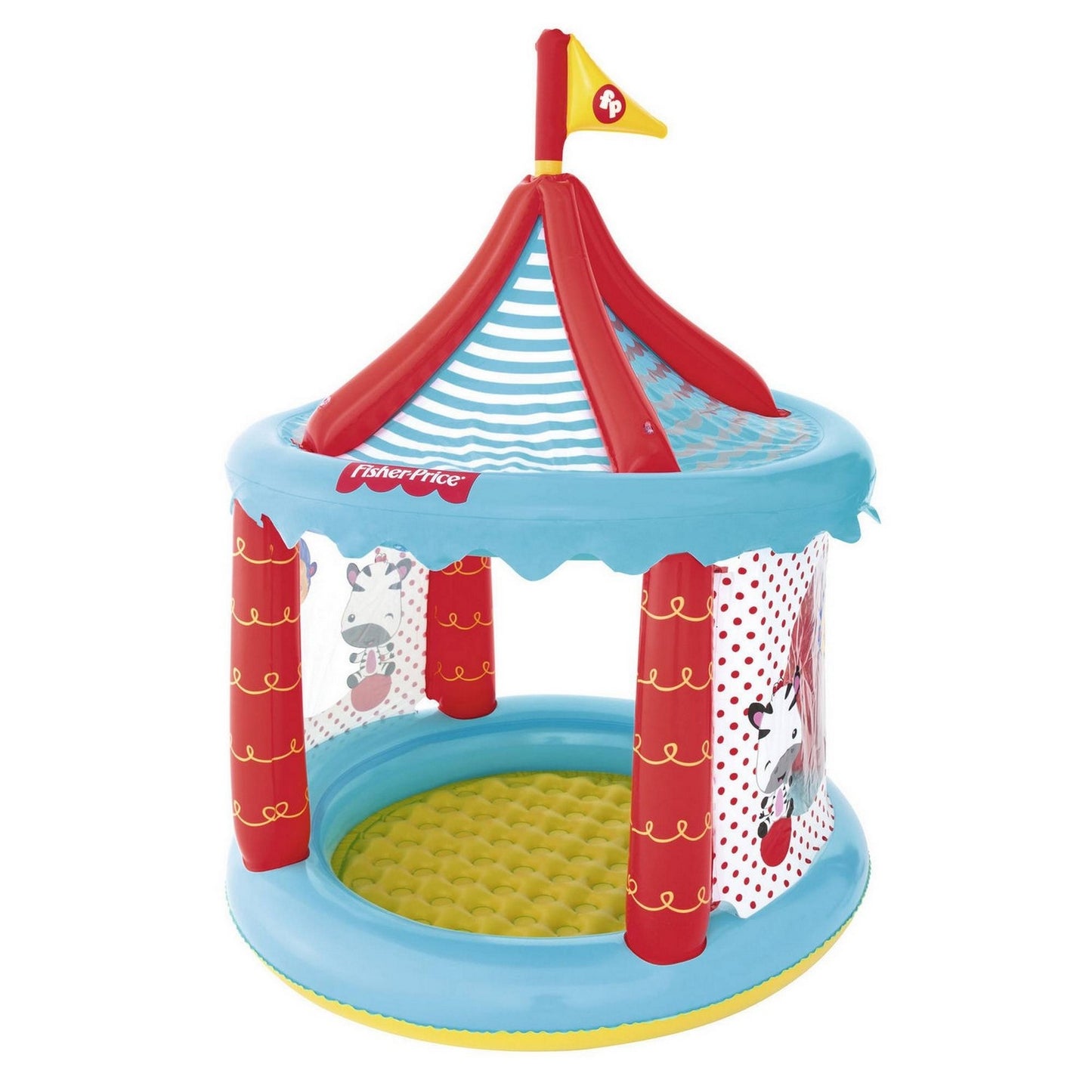 Fisher Price shower tray with roof 104 x 137 cm Bestway 93505