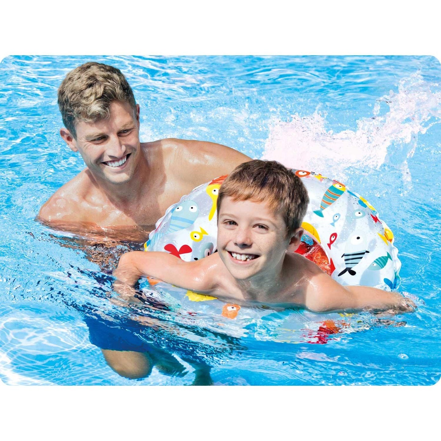Fish swimming ring 61 cm INTEX 59241
