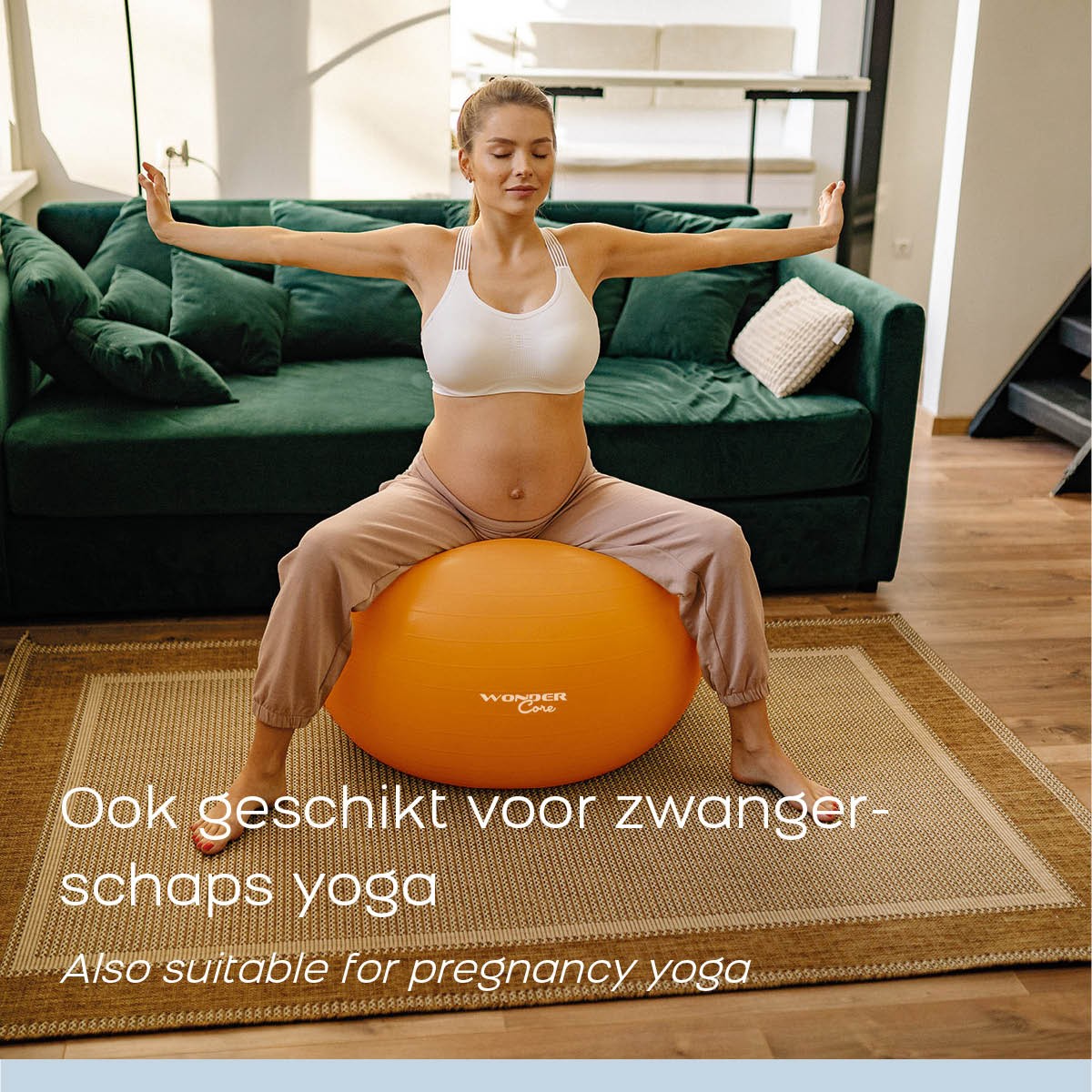 Fitness Ball 65 cm – Yoga, Fitness, Rehabilitation