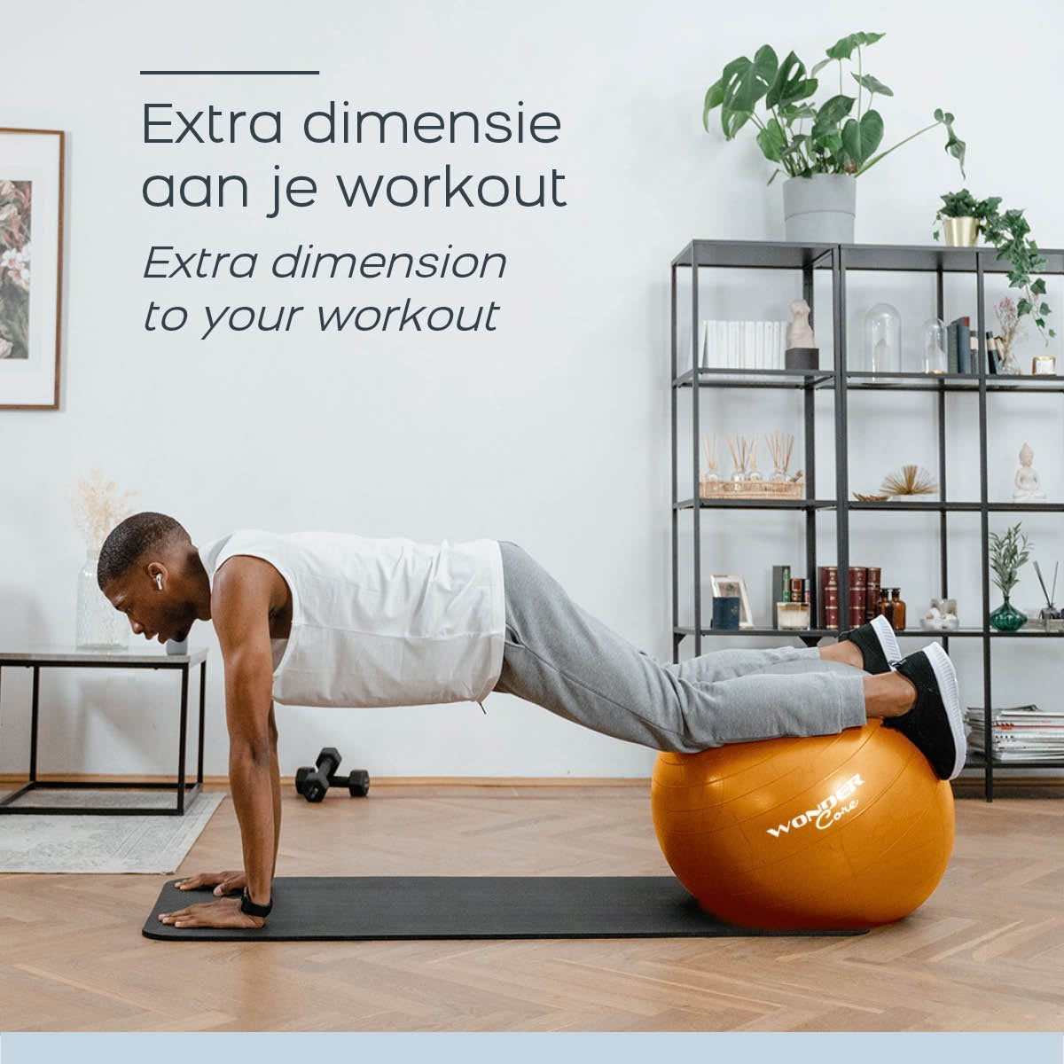 Fitness Ball 65 cm – Yoga, Fitness, Rehabilitation