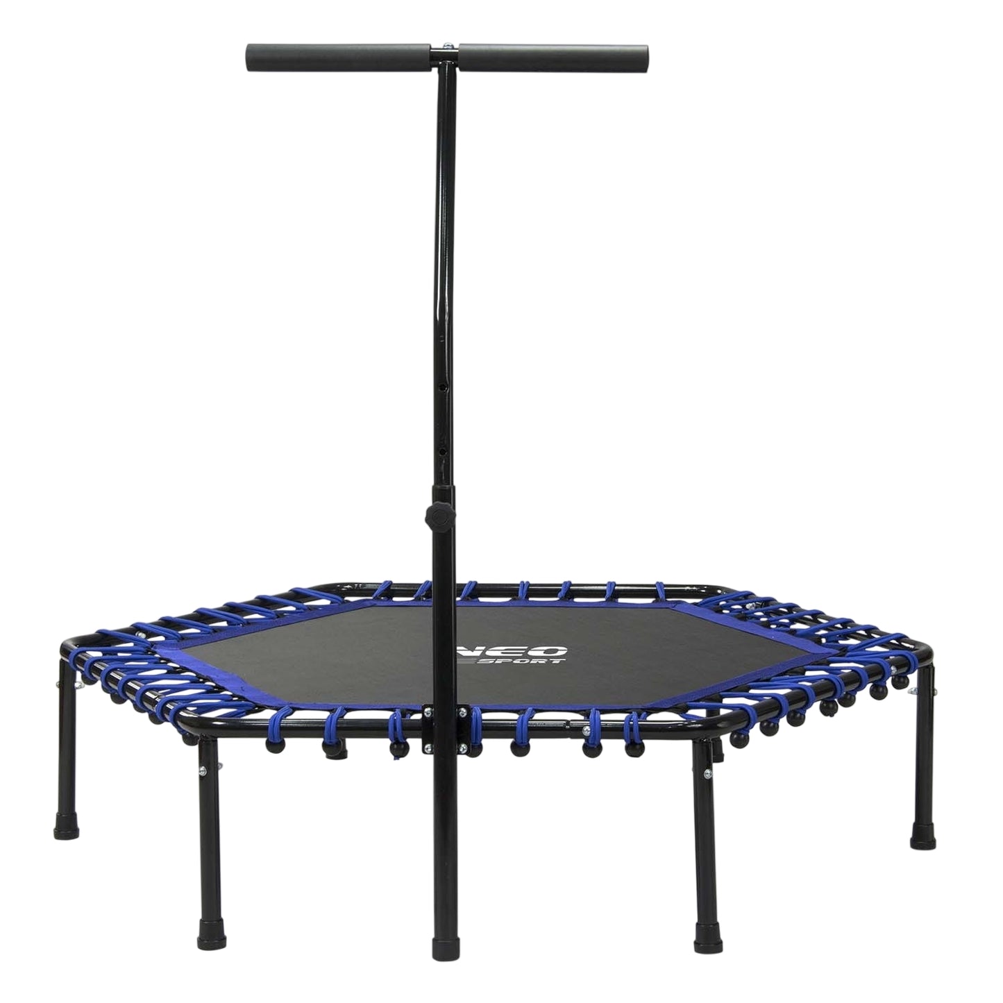 Fitness Trampoline with Handle 127 cm Neo-Sport - Hexagonal Blue