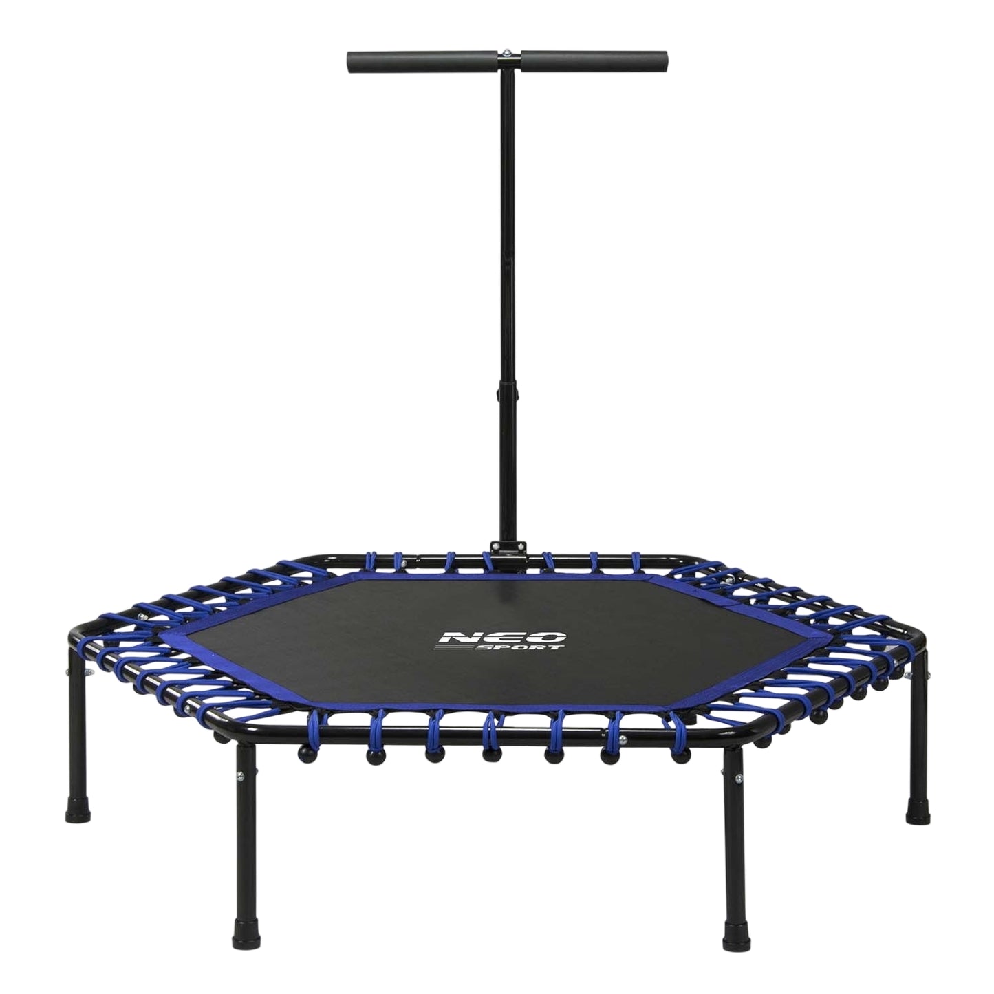Fitness Trampoline with Handle 127 cm Neo-Sport - Hexagonal Blue