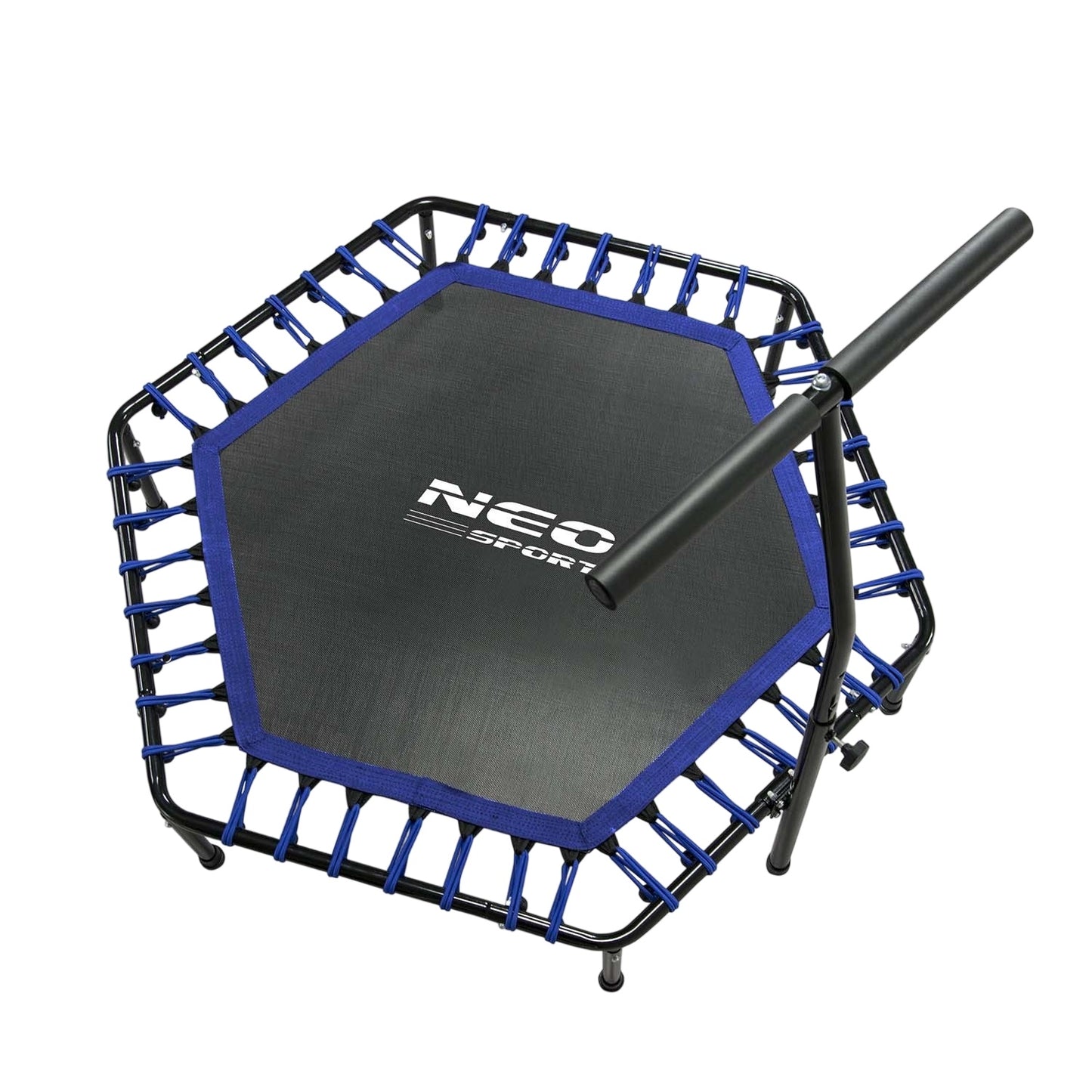 Fitness Trampoline with Handle 127 cm Neo-Sport - Hexagonal Blue
