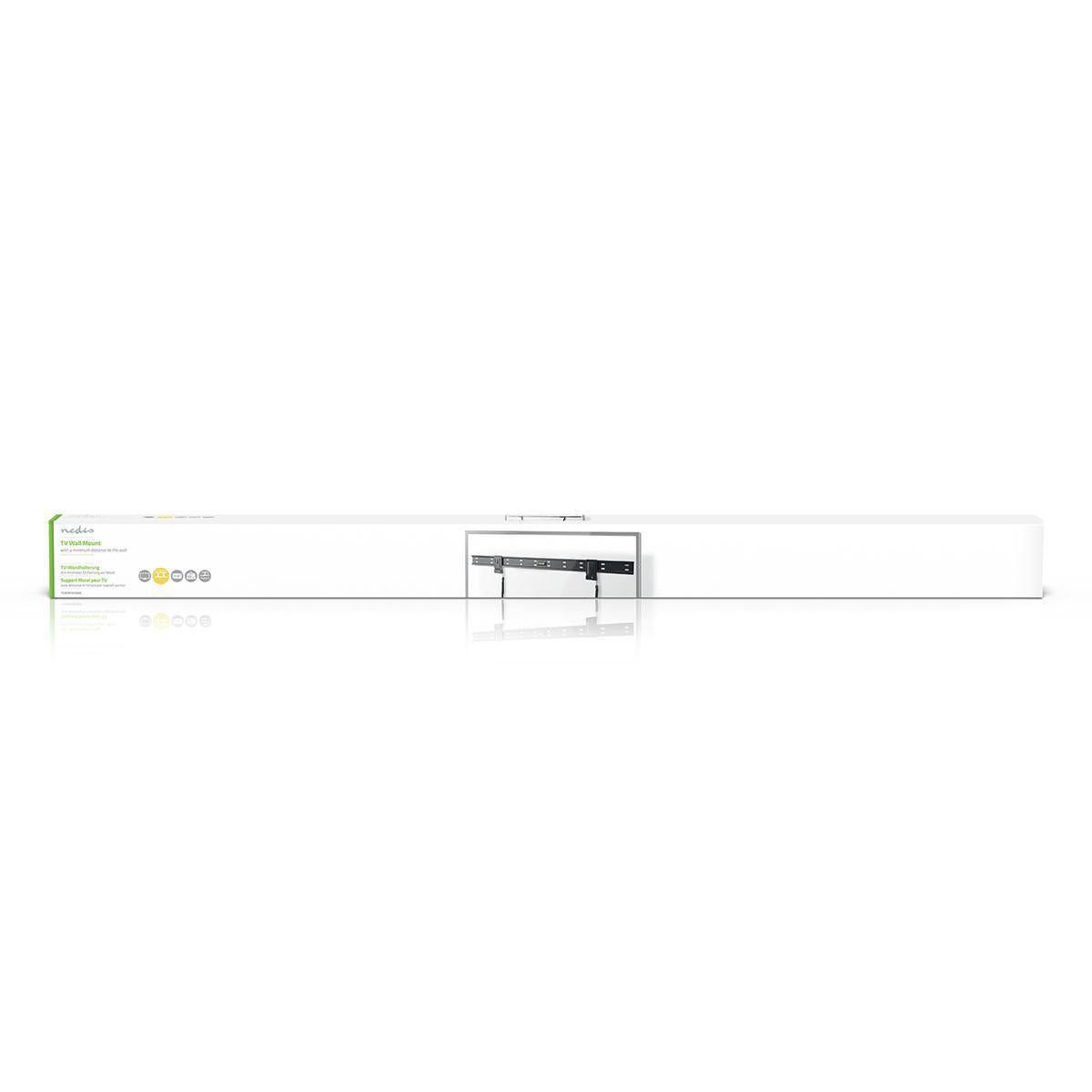Fixed TV wall mount | 43-90 " | Maximum screen weight supported: 50 kg | Minimum wall distance: 14.5 mm | Steel | Black