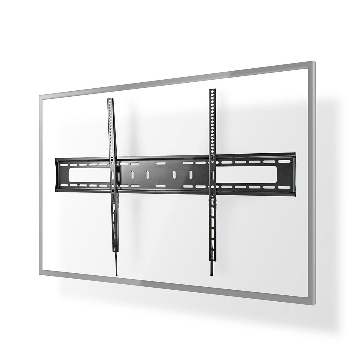 Fixed TV wall mount | 60-100 " | Maximum screen weight supported: 75 kg | Minimum wall distance: 30.5 mm | Metal / Steel | Black