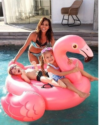 Flamingo inflatable lounger for swimming Intex 57558